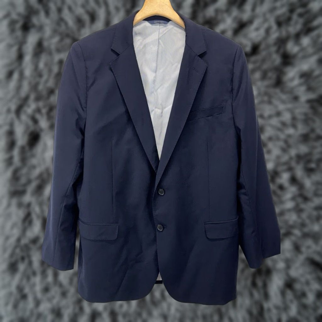 Brooks Brothers Brooks Brothers Sport Coat Blazer Mens 46R Navy Explorer Madison Fit Two Button Size 46R - 1 Thumbnail