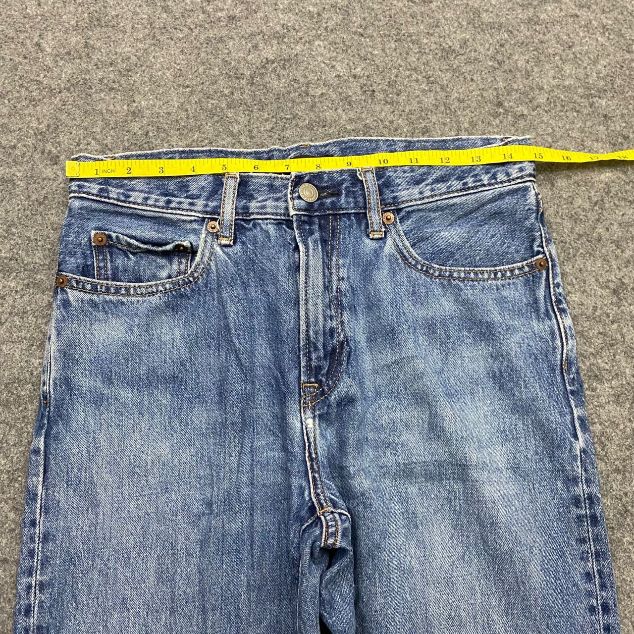Uniqlo 💥Best Offer💥Vintage Uniqlo Jeans Distressed Size US 32 / EU 48 - 8 Thumbnail