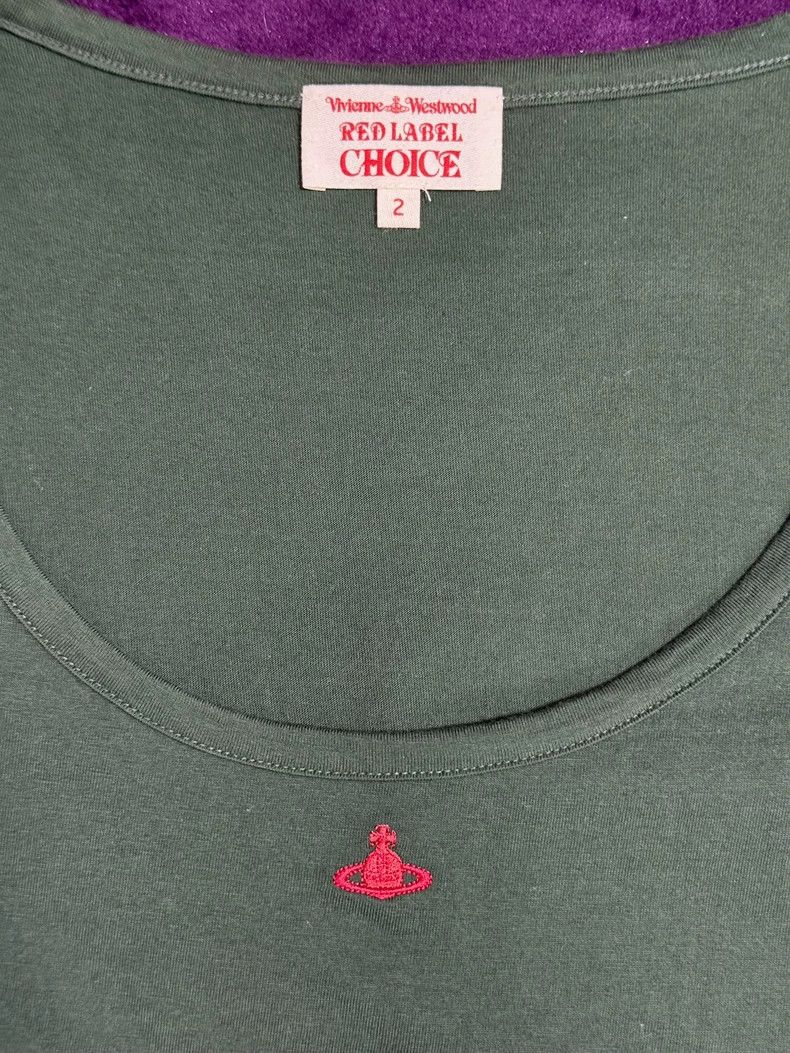 Vivienne Westwood Vivienne Westwood size2 Green red embroidery orb seven-eigh Size M / US 6-8 / IT 42-44 - 5 Thumbnail