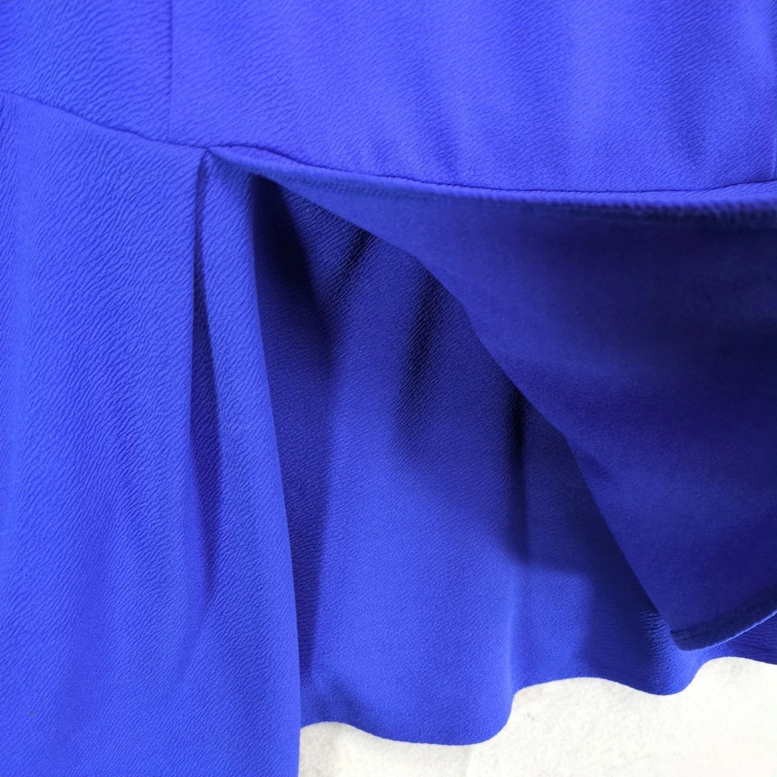 Other Lane Bryant Cobalt Blue Peplum Blouse Top Women's 22/24 Size 3XL / US 20-22 - 9 Thumbnail