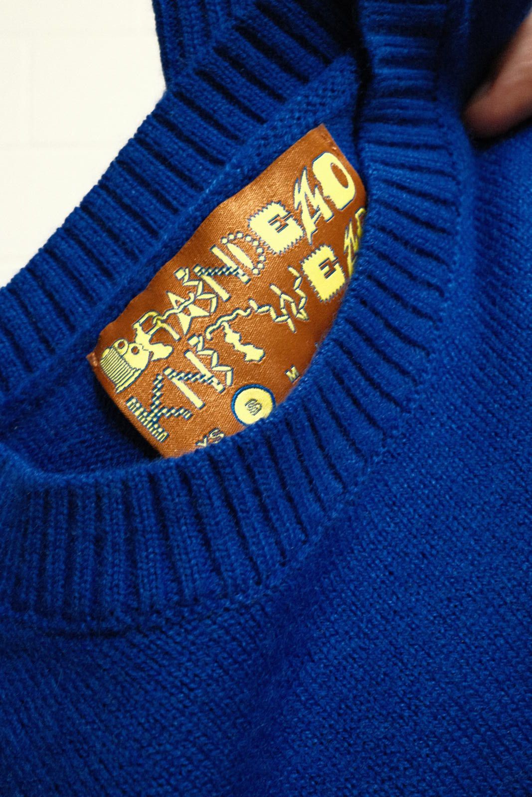 Other Brain dead Knitwear Blue Graphic Sweater Size S Size US S / EU 44-46 / 1 - 3 Thumbnail