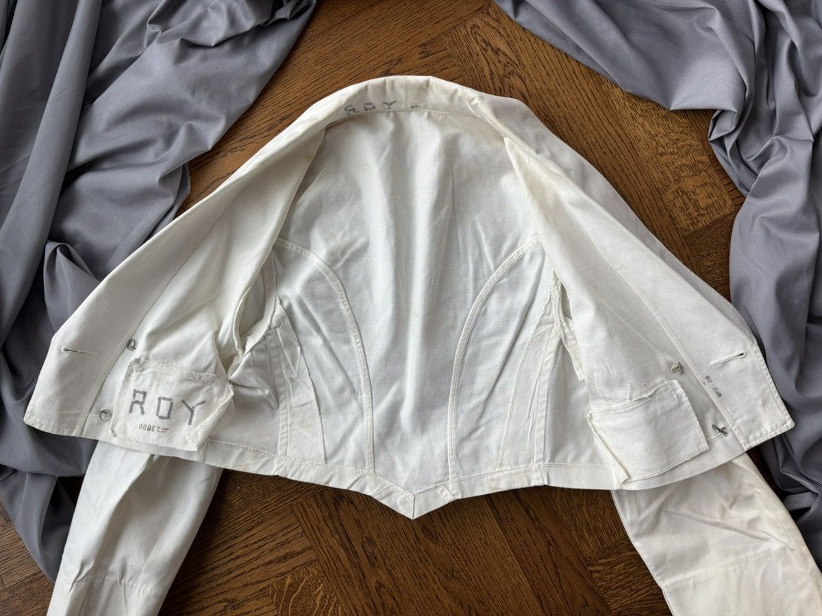 Vintage 1960s Vintage Royal Canadian Navy Service Blazer Cropped 50s Size XS / US 0-2 / IT 36-38 - 10 Thumbnail