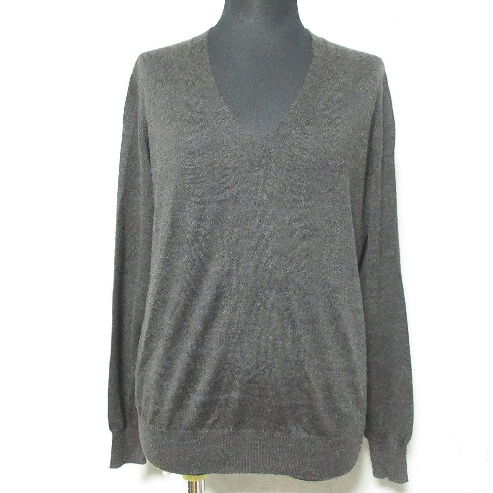 Other Other Drawer 18G Back Ribbon Cashmere Silk Knitwear Others Tops DUTY FREE for USA Size ONE SIZE - 1 Thumbnail