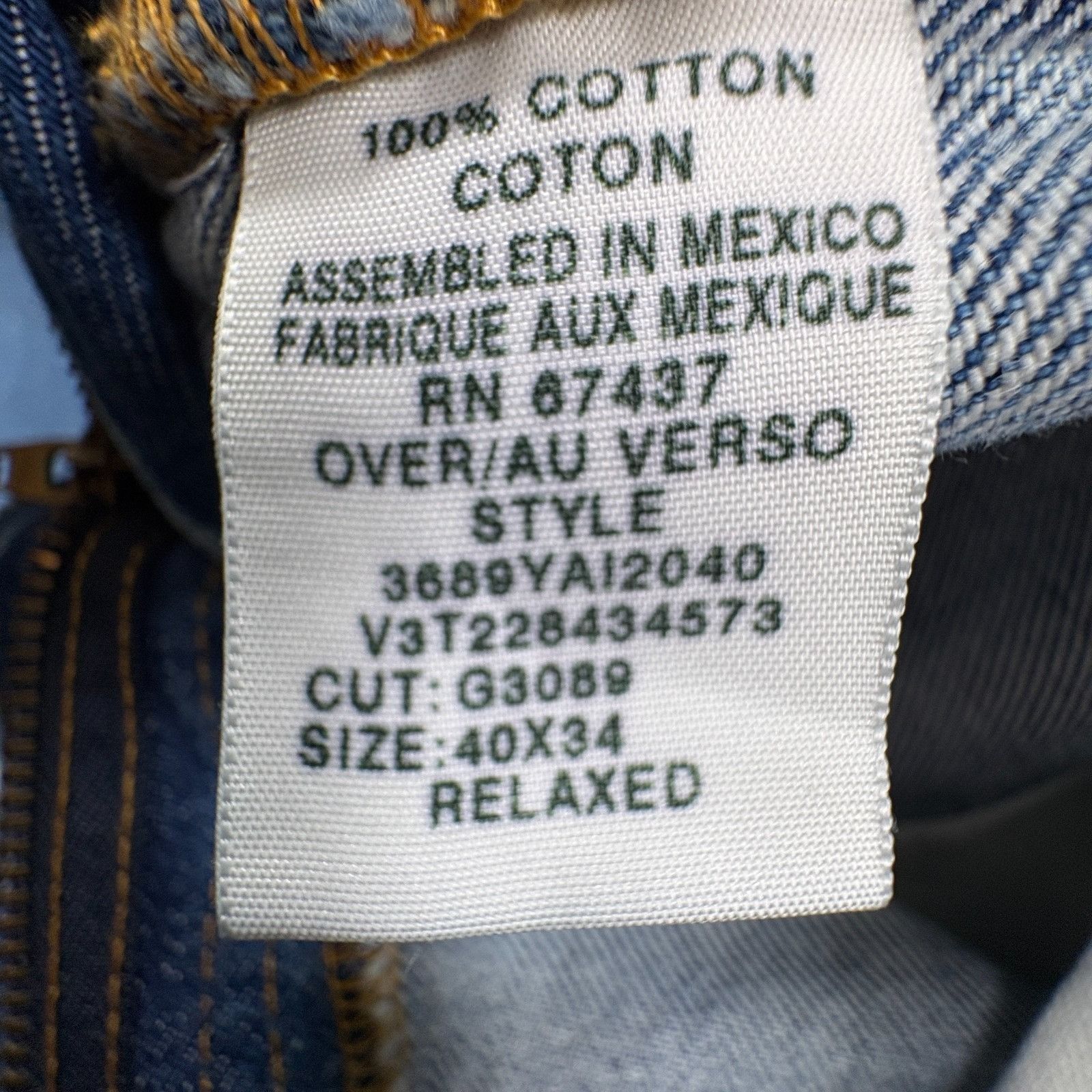 Polo Ralph Lauren Vintage Y2K Polo Jeans Ralph Lauren Flag 36x34 Relaxed Fit B Size US 36 / EU 52 - 11 Thumbnail