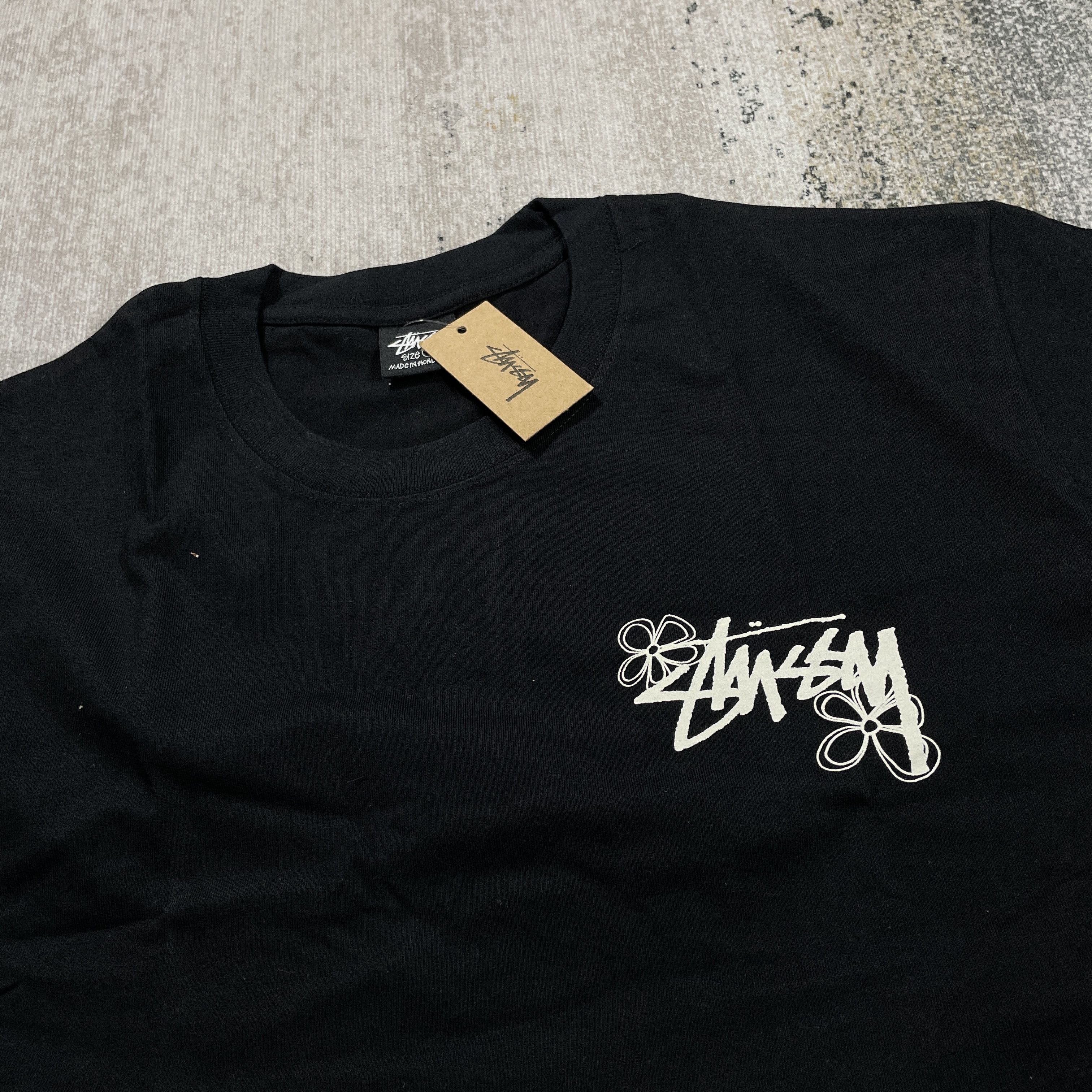 Stussy SUMMER STUSSY TSHIRT BLACK // MEDIUM Size US M / EU 48-50 / 2 - 4 Thumbnail