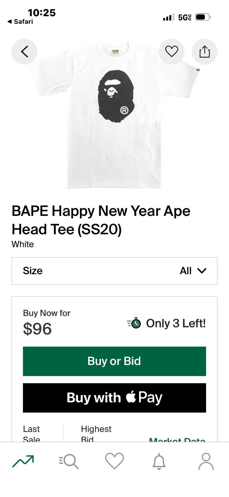 Bape Bape shirt Size US S / EU 44-46 / 1 - 6 Thumbnail