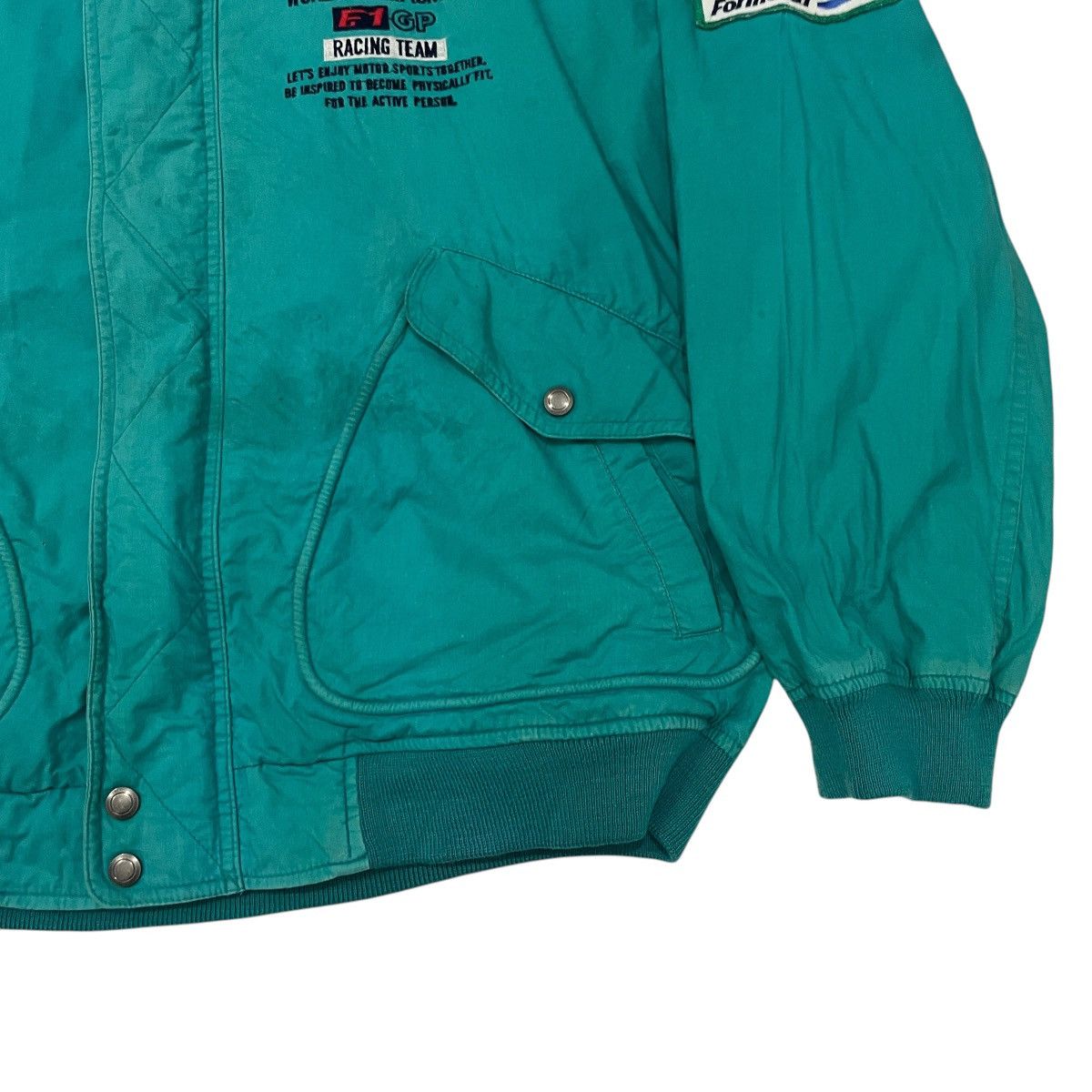 Vintage Vintage Gp Racing Team Jacket Size US XXL / EU 58 / 5 - 2 Thumbnail