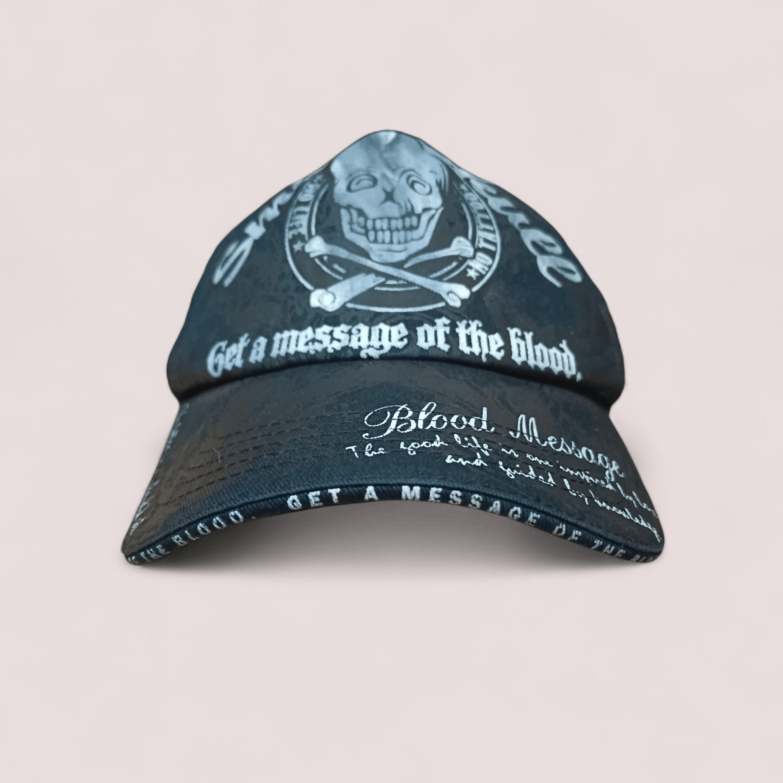 Edition Japan Happy Smile Skull Semi Trucker Hat Size ONE SIZE - 2 Thumbnail