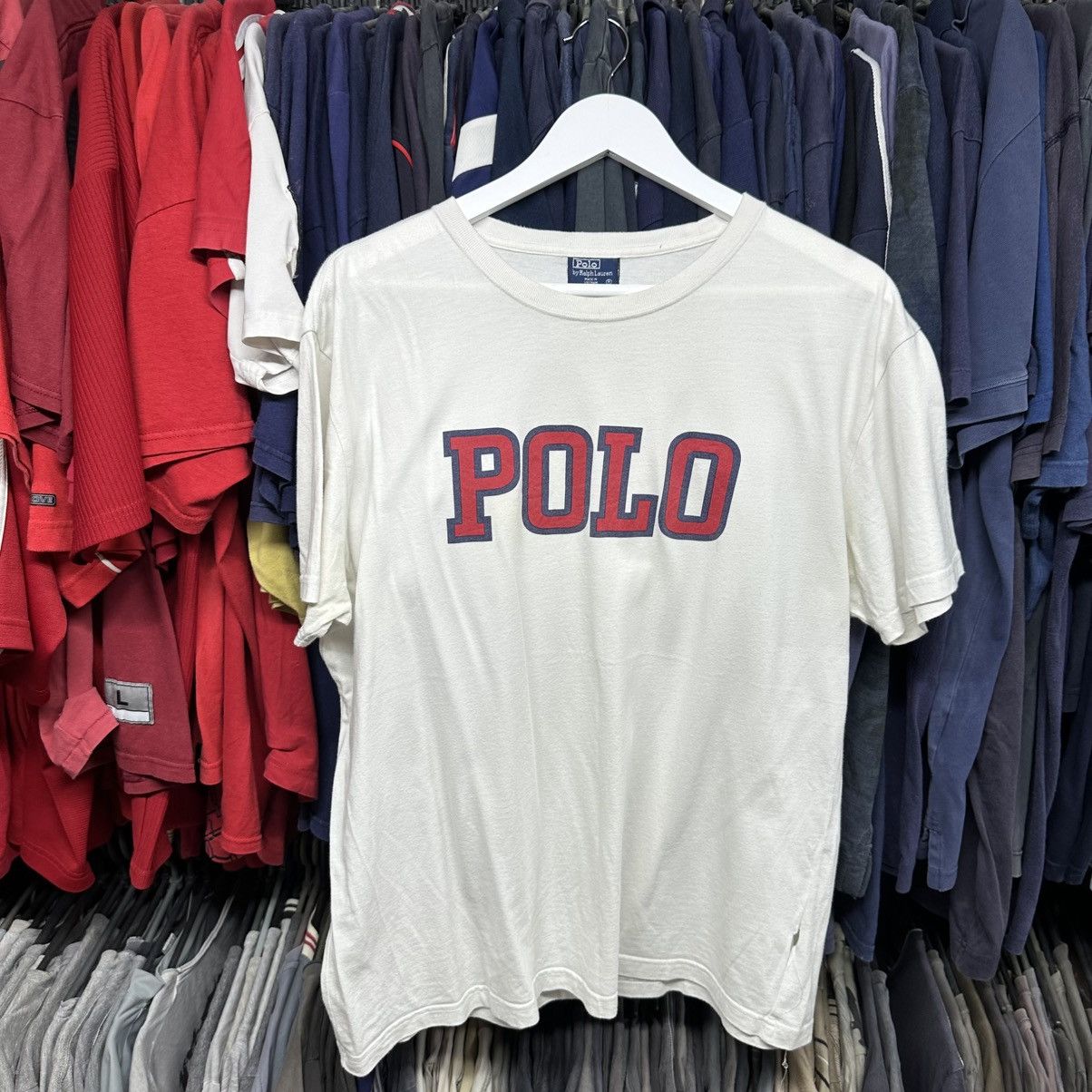 Polo Ralph Lauren Luxury Polo Ralph Lauren T-shirts Big Logo Size M 00s USA Size US M / EU 48-50 / 2 - 1 Thumbnail