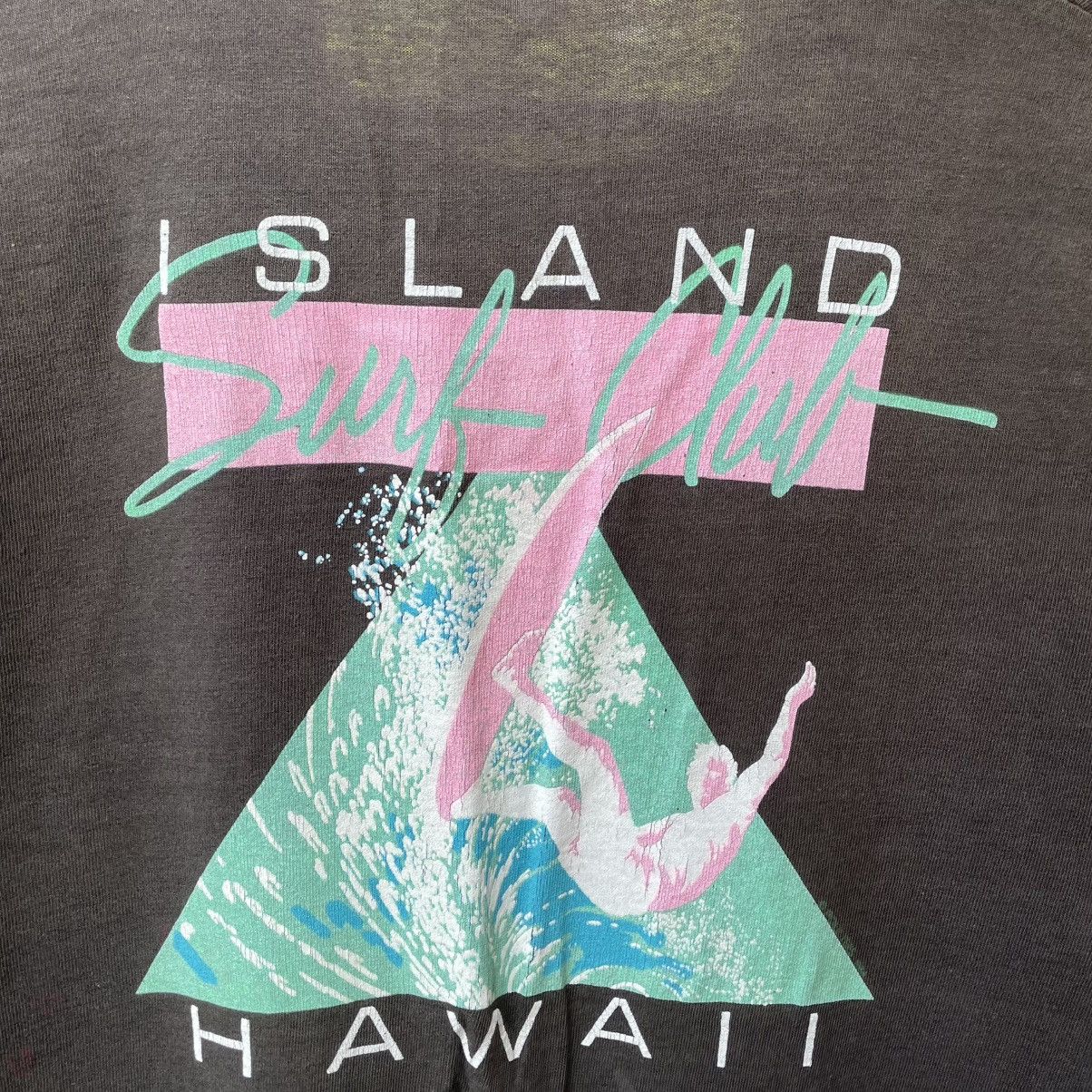 Other 🔥Vintage 90s Super Cru Polytees Hawaii Big Surf Logo Tee Size US S / EU 44-46 / 1 - 2 Thumbnail