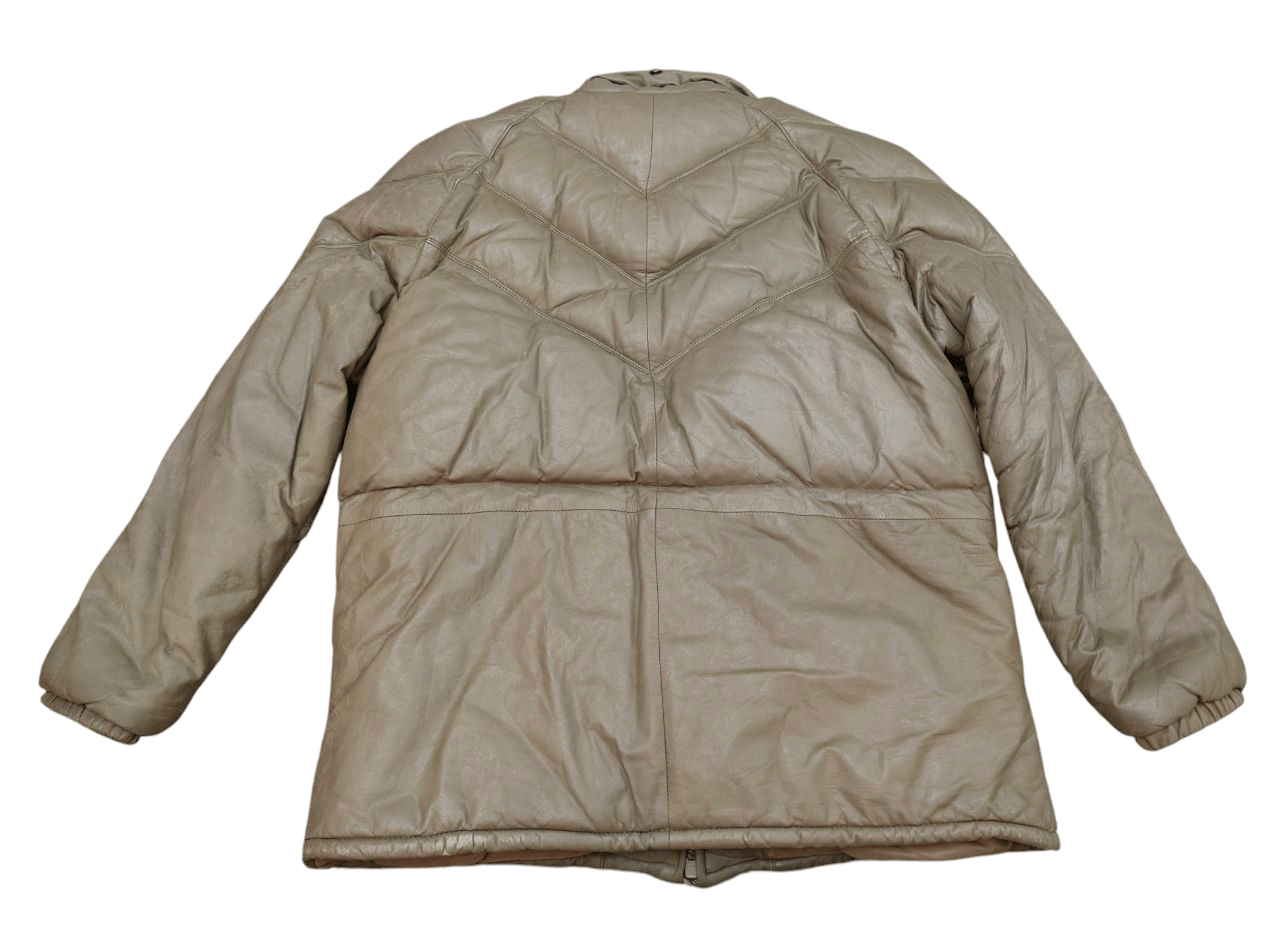 Vintage Vintage Leather Down Jacket, Made in New Zealand Size US M / EU 48-50 / 2 - 3 Thumbnail