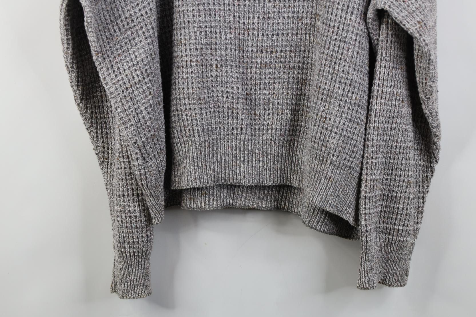 Vintage Vintage 90s Streetwear Thermal Commando Henley Sweater USA Size US L / EU 52-54 / 3 - 10 Thumbnail