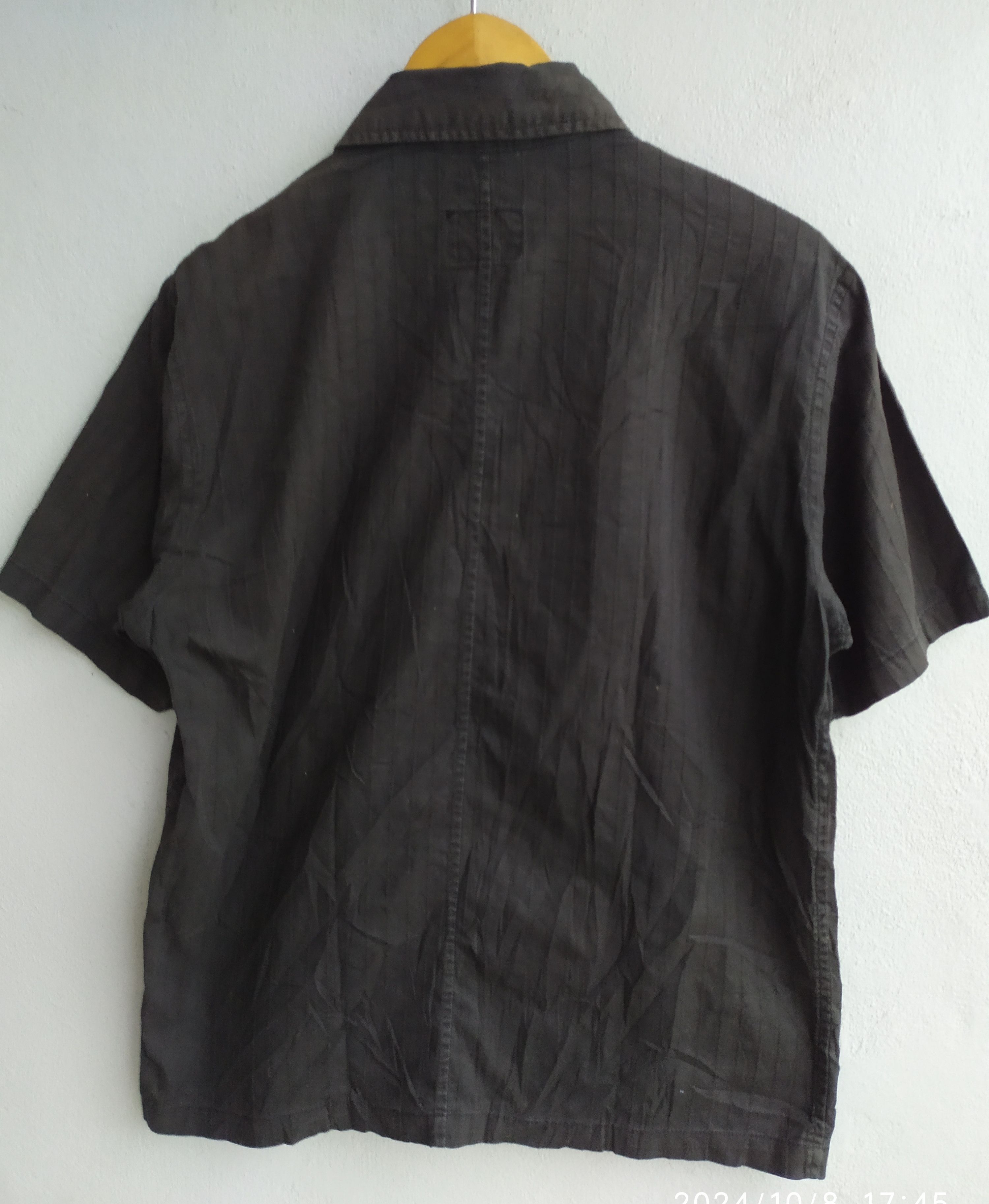 If Six Was Nine × Japanese Brand × KMRii Japanese Louis Chavlon Punk Gotchic Zipper Shirt Size US M / EU 48-50 / 2 - 9 Thumbnail