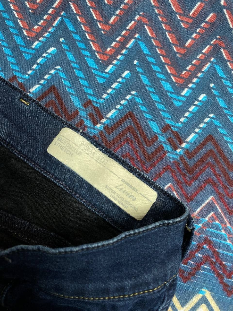Diesel × Vintage Vintage Diesel Woman's Denim Skinny Jeans Size 25" / US 0 / IT 36 - 2 Thumbnail