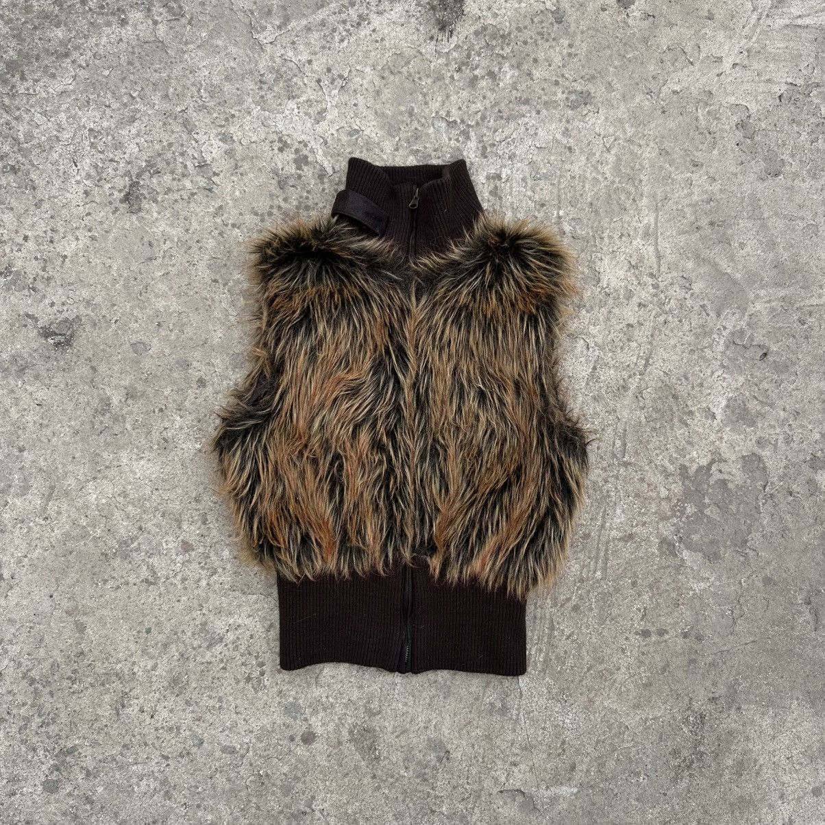 Japanese Brand × Number 288 Vintage Japanese Style Fur Vest For Women Crazy Fit Spicy Size M / US 6-8 / IT 42-44 - 1 Thumbnail