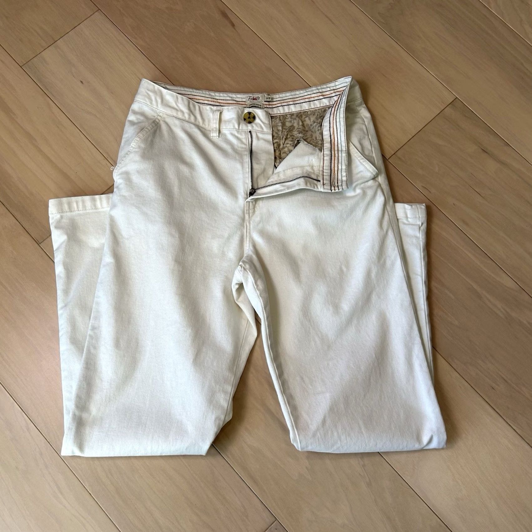 Faherty Faherty Chino Trouser Straight Leg Twill Men’s 29 Size US 29 - 3 Thumbnail