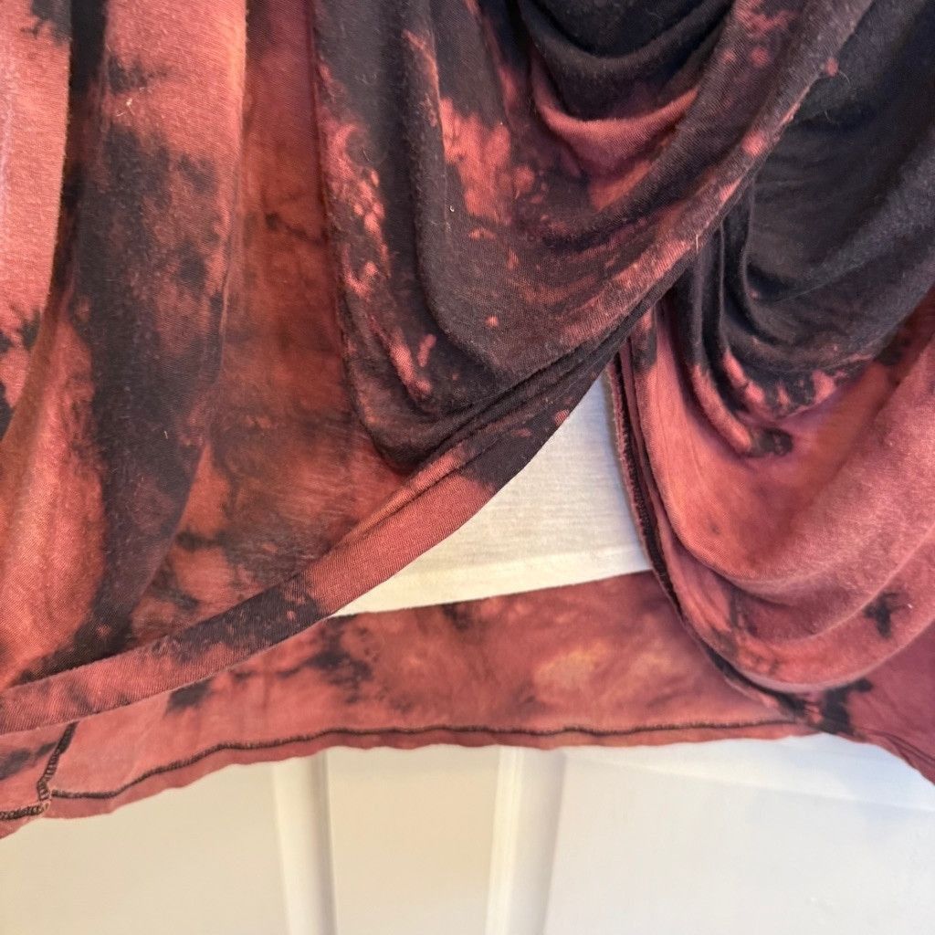DKNY Women's DKNY Tie Dye Top Size M Red Black Size L / US 10 / IT 46 - 5 Thumbnail