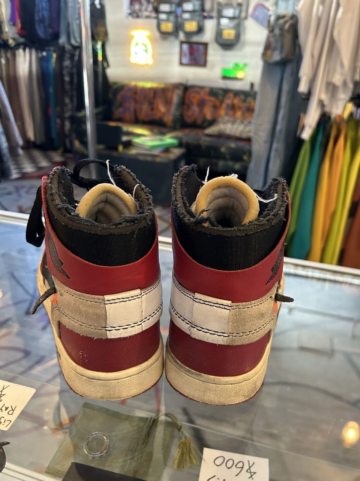 Nike × Off-White Off white Chicago jordan 1 Size US 9.5 / EU 42-43 - 5 Thumbnail