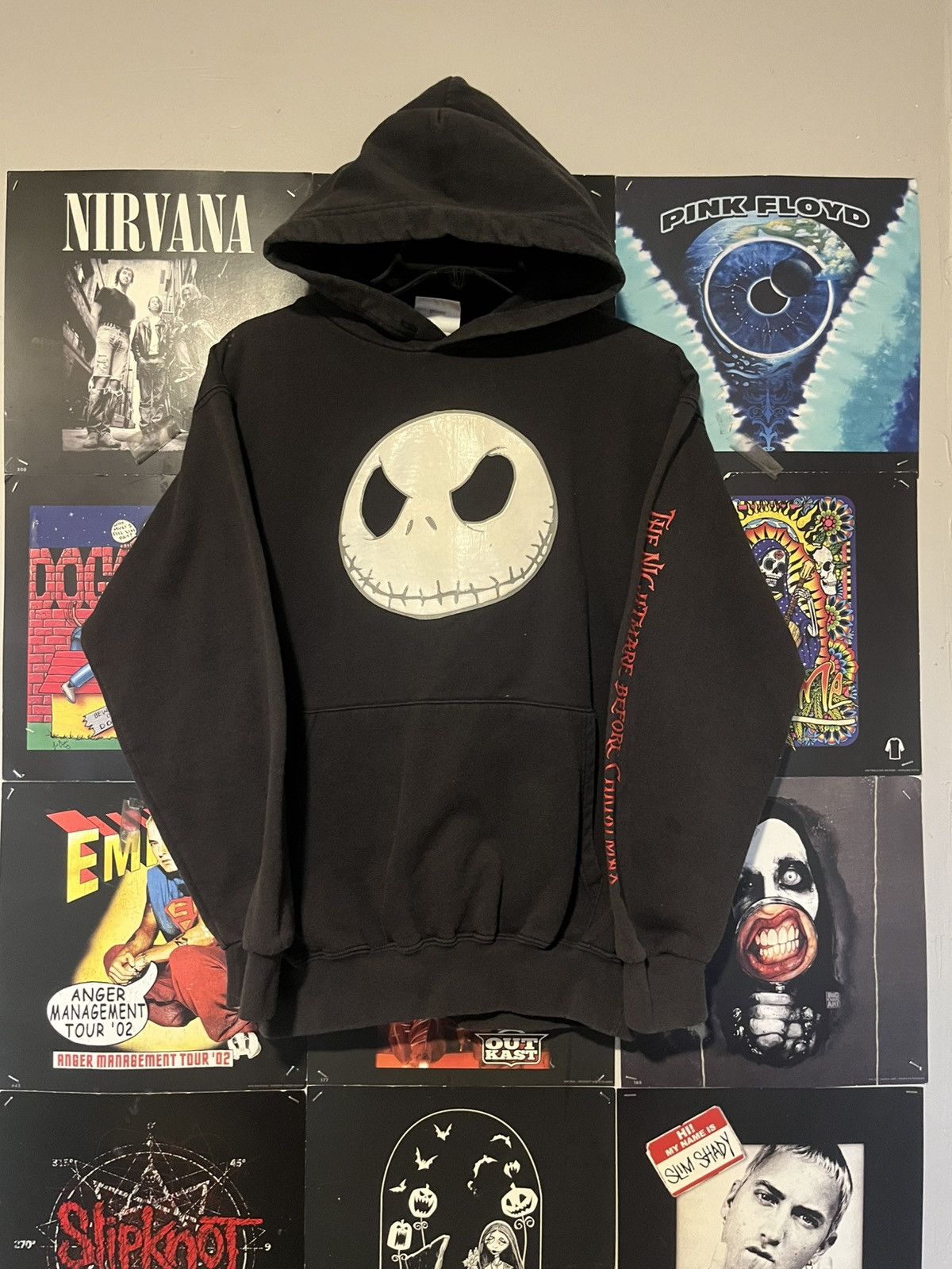 Disney Y2K Tim Burton’s The Nightmare Before Christmas Hoodie S Size M / US 6-8 / IT 42-44 - 1 Thumbnail