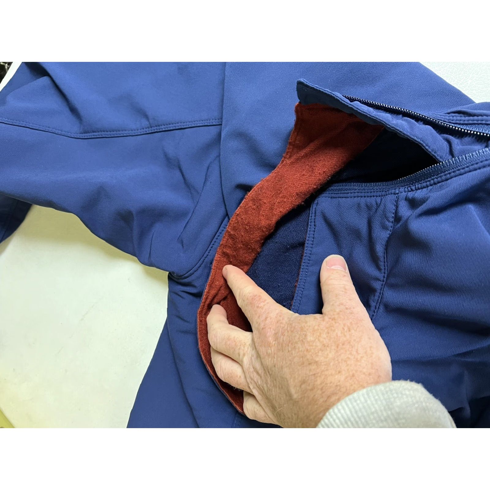 Vintage IBEX Jacket Mens XL Wool Blue Climawool Soft Shell Pockets Outdoor Hiking Carded Windbreaker Size US XL / EU 56 / 4 - 6 Thumbnail