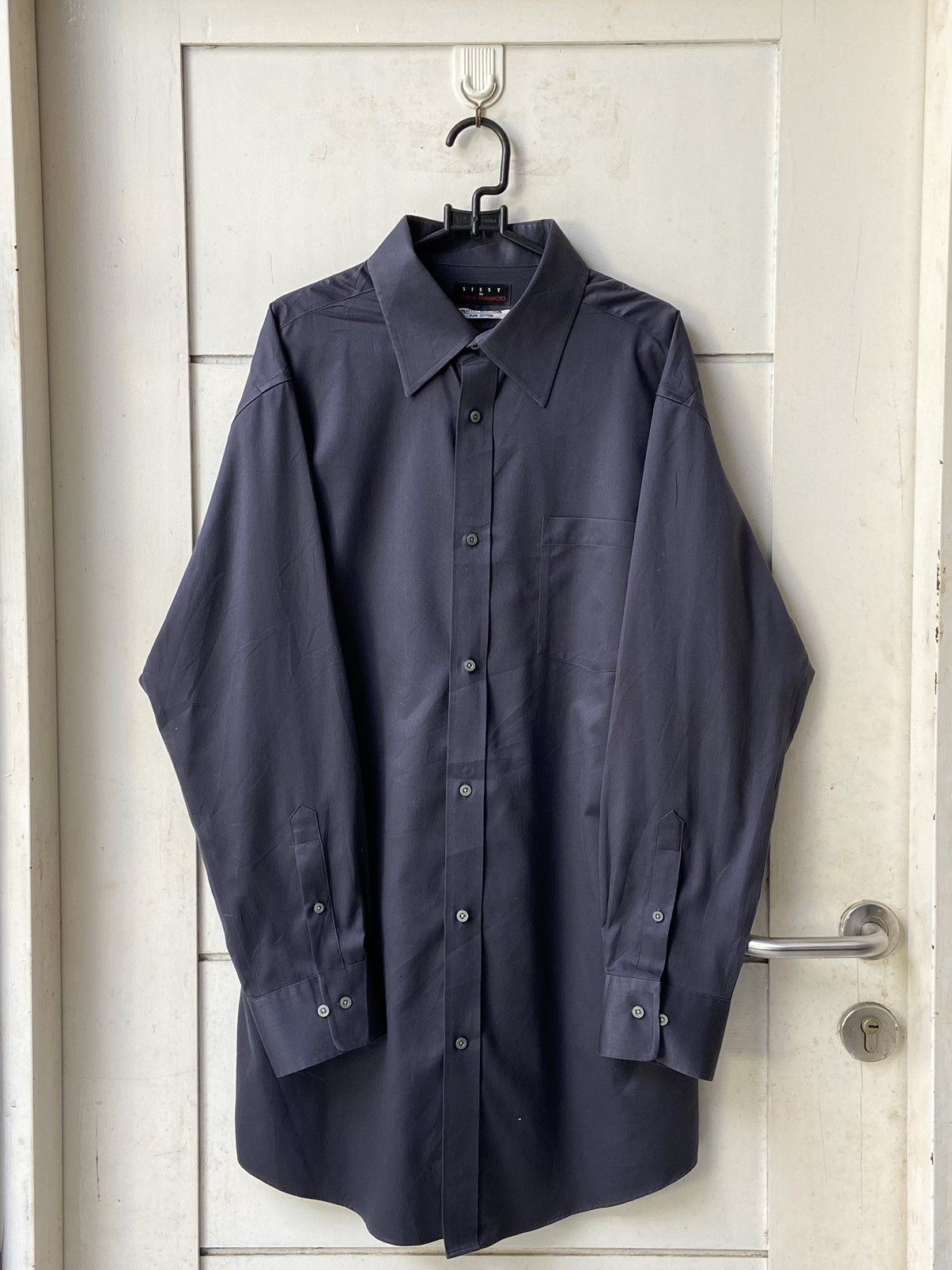 image of Sissy By Kansai Yamamoto Shirt in Dark Grey, Men's (Size Large)
