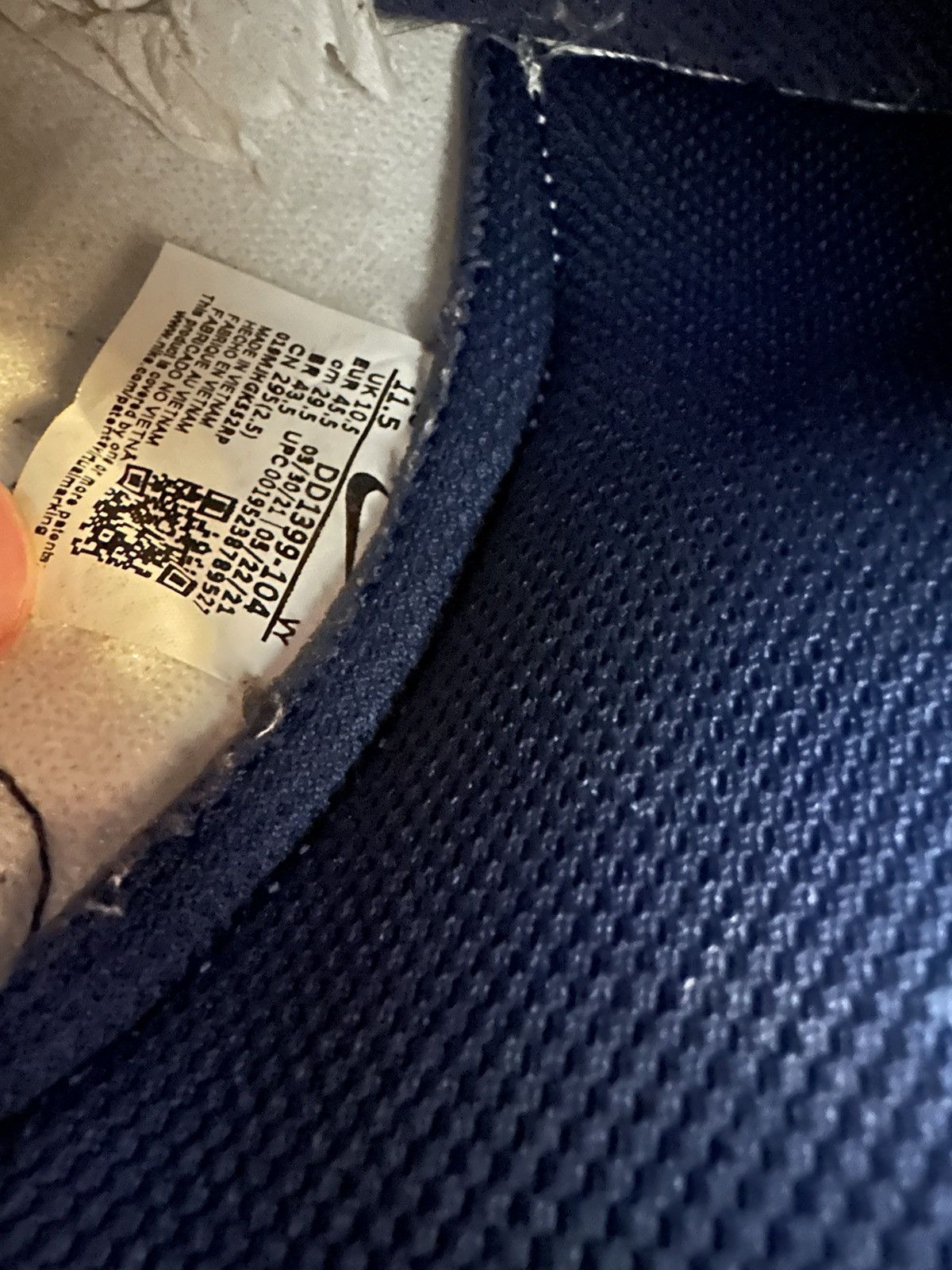 Nike Dunk High Midnight Navy