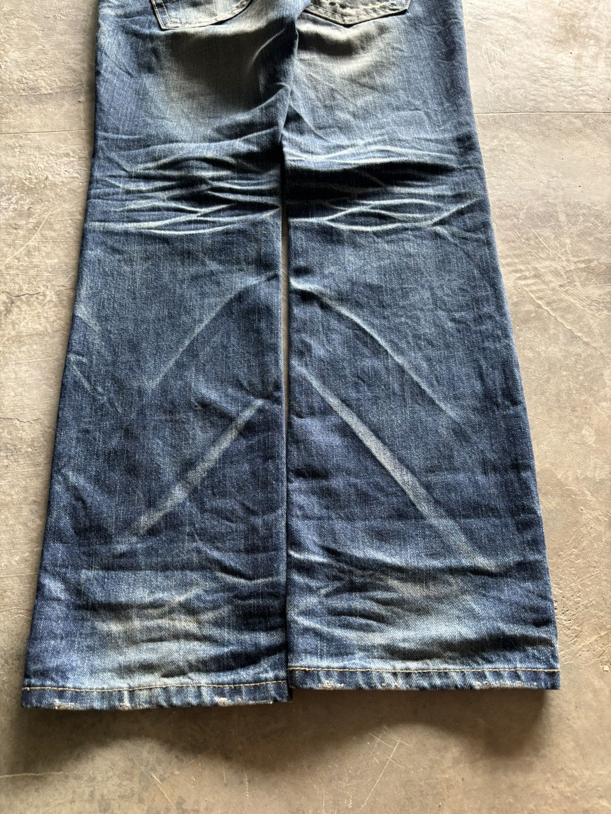Japanese Brand y2k rusty lolita union jack japanese jeans distressed style Size US 32 / EU 48 - 20 Thumbnail
