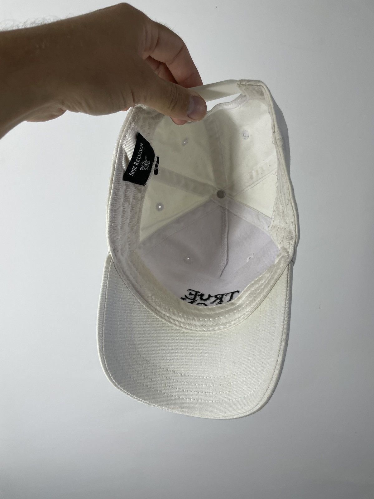 True Religion True Religion White Cap Embroidered logo Hat Size ONE SIZE - 9 Thumbnail