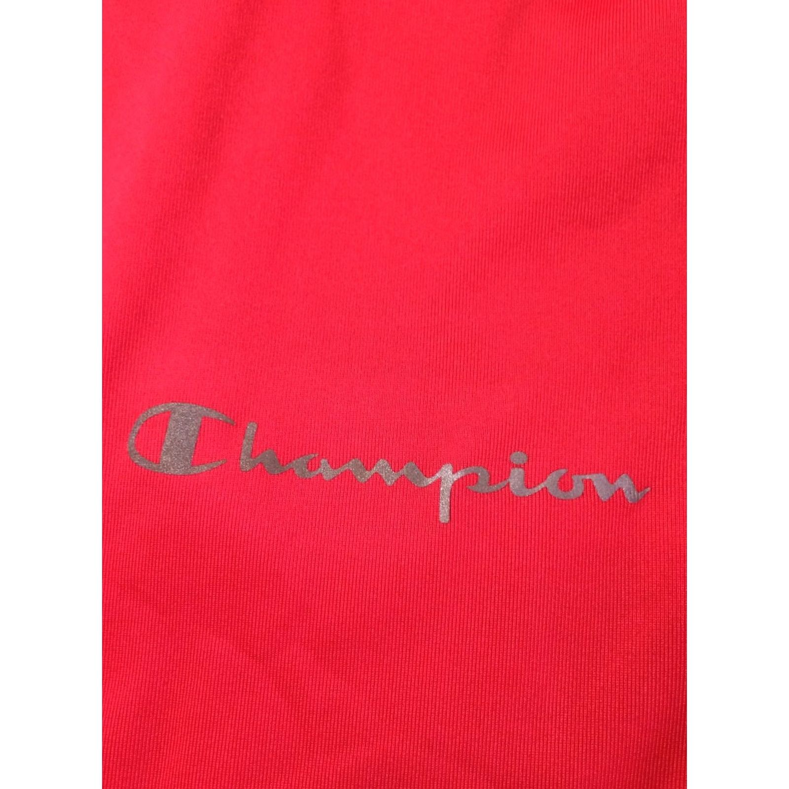 Champion CHAMPION T-SHIRT MEN XL RED 85% Polyester 15% Elastane Short Sleeve Henley Jersey Trikot Solid Original Size XL Size US XL / EU 56 / 4 - 3 Thumbnail