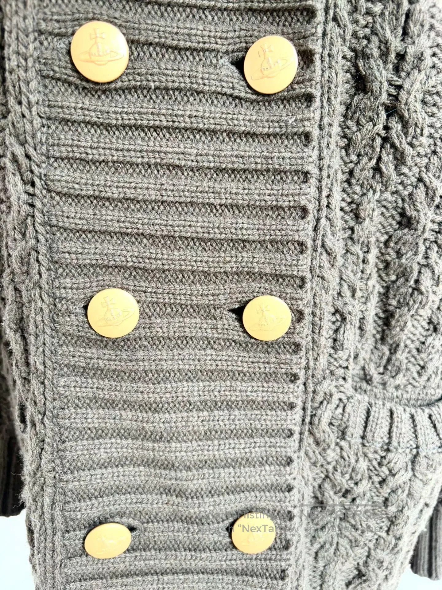 Vivienne Westwood Vivienne Westwood Brown Knit Witch Hat Sweater. Size M / US 6-8 / IT 42-44 - 6 Thumbnail