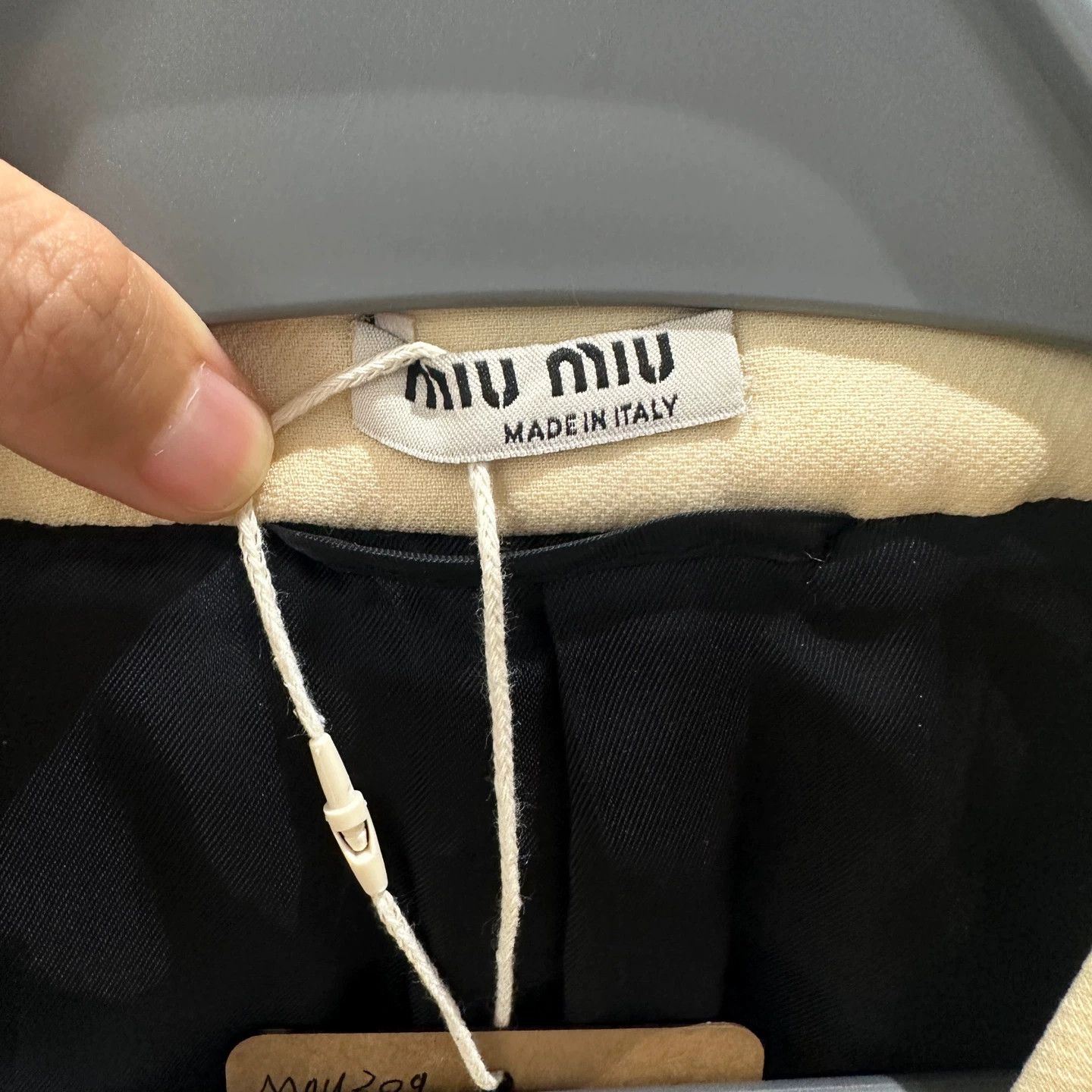 Miu Miu MIU MIU Lapel Bicolor Black White Short Jacket 38 Size XS / US 0-2 / IT 36-38 - 3 Thumbnail