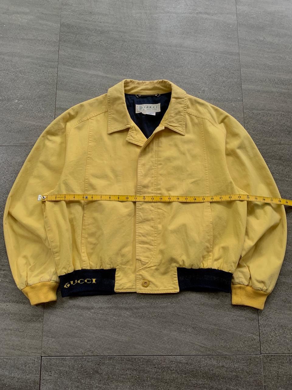 Gucci FREE TAX! 90s Canvas Cropped Work Jacket Size US L / EU 52-54 / 3 - 12 Thumbnail