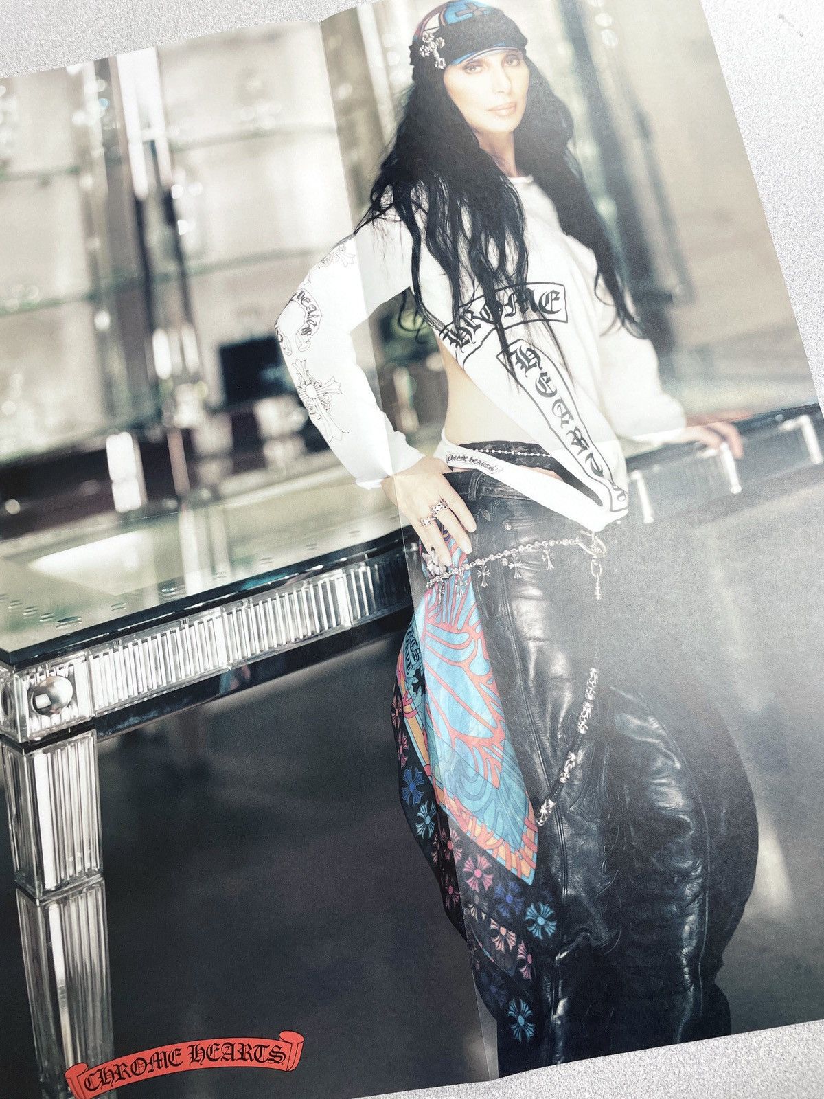 Chrome Hearts Chrome Hearts 15x19 magazine Poster Size ONE SIZE - 2 Thumbnail