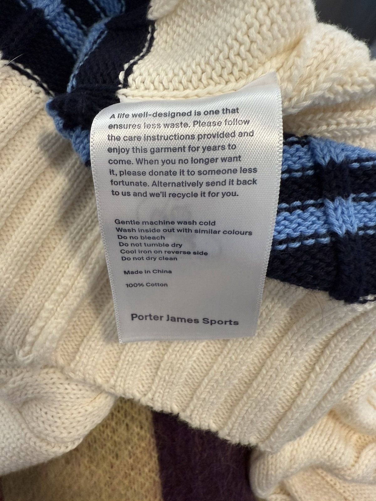 Other Porter James Sports Cricket Sweater Size US M / EU 48-50 / 2 - 5 Thumbnail
