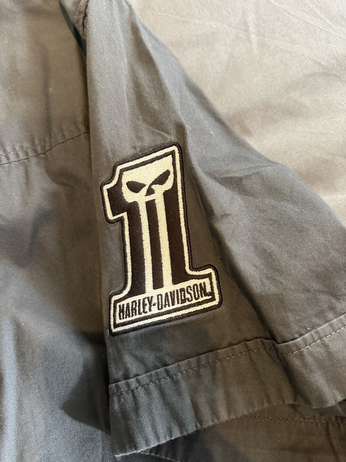 Harley Davidson Vintage Harley Davidson Button-Up Size US L / EU 52-54 / 3 - 3 Thumbnail