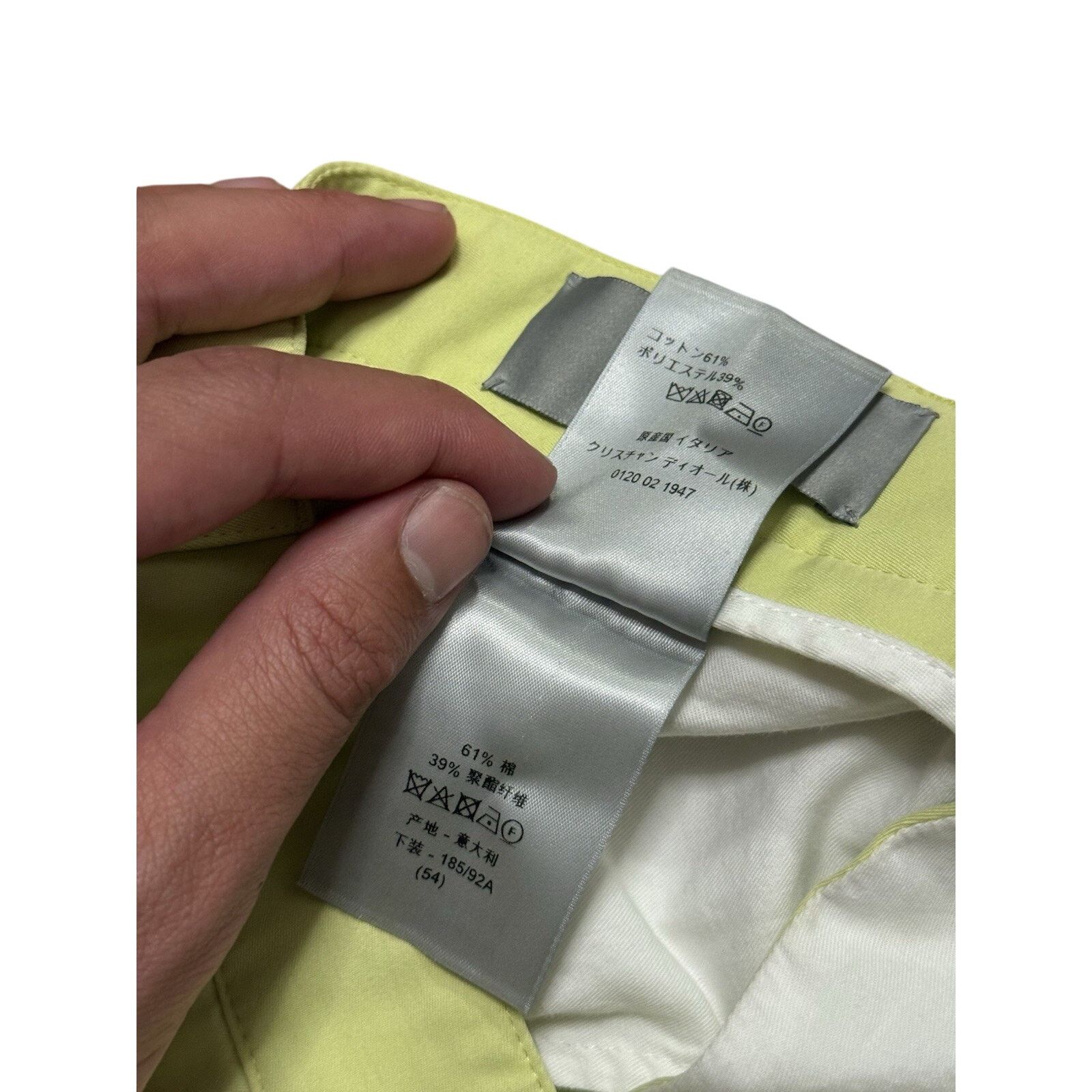 Dior DIOR Cargo Pants size 54 IT gabardine cargo tech pants Size US 36 / EU 52 - 6 Thumbnail