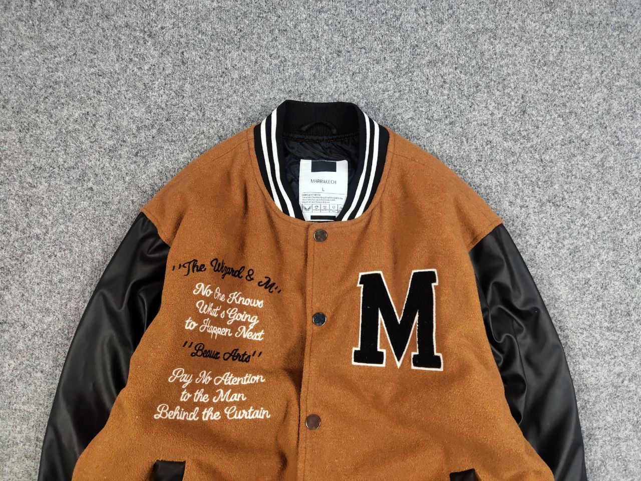 Vintage Japan Varsity bomber Jacket Letterman Y2K Style