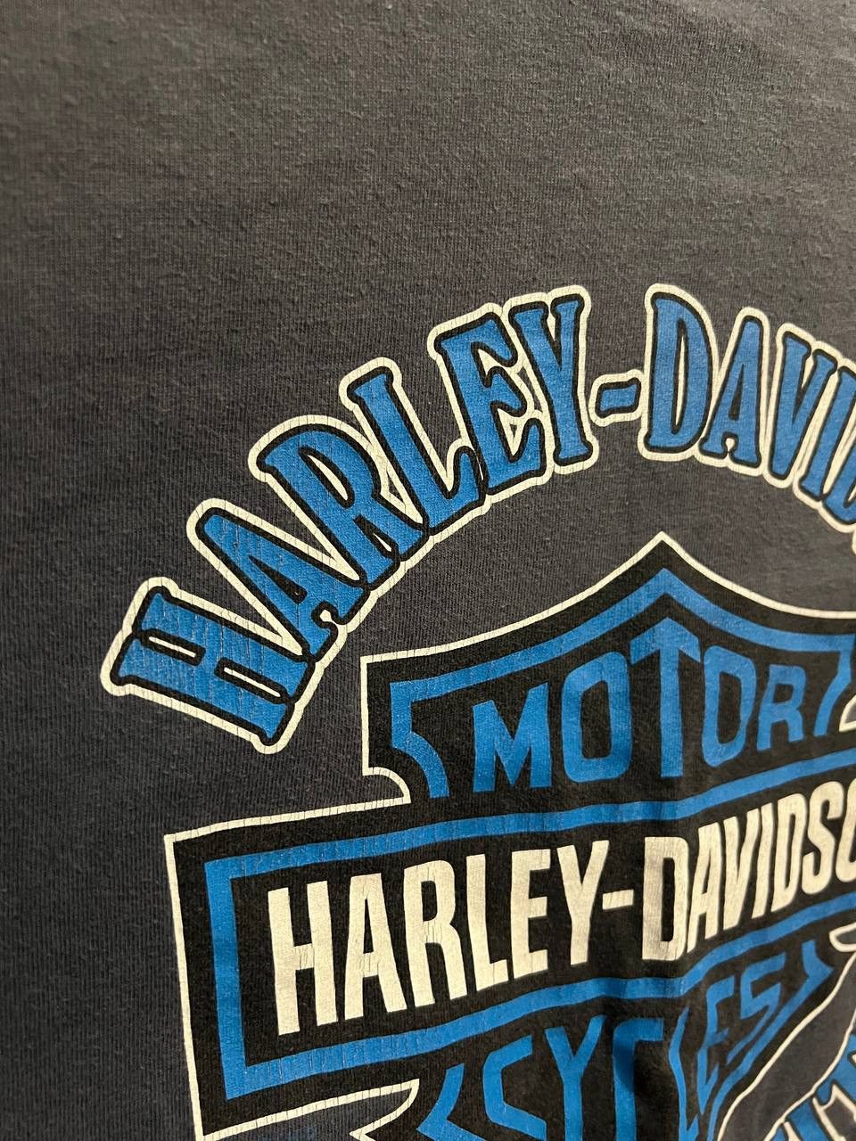 Harley Davidson 2001 HARLEY-DAVIDSON VINTAGE HANES AMERICAN EAGLE T SHIRT L Size US L / EU 52-54 / 3 - 15 Thumbnail