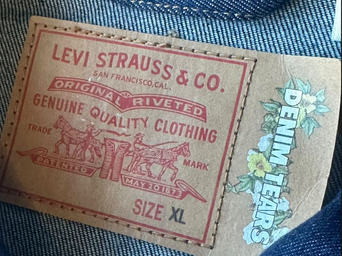 DENIM TEARS Denim Tears x Levi’s Denim Jacket Indigo Size US XL / EU 56 / 4 - 4 Thumbnail