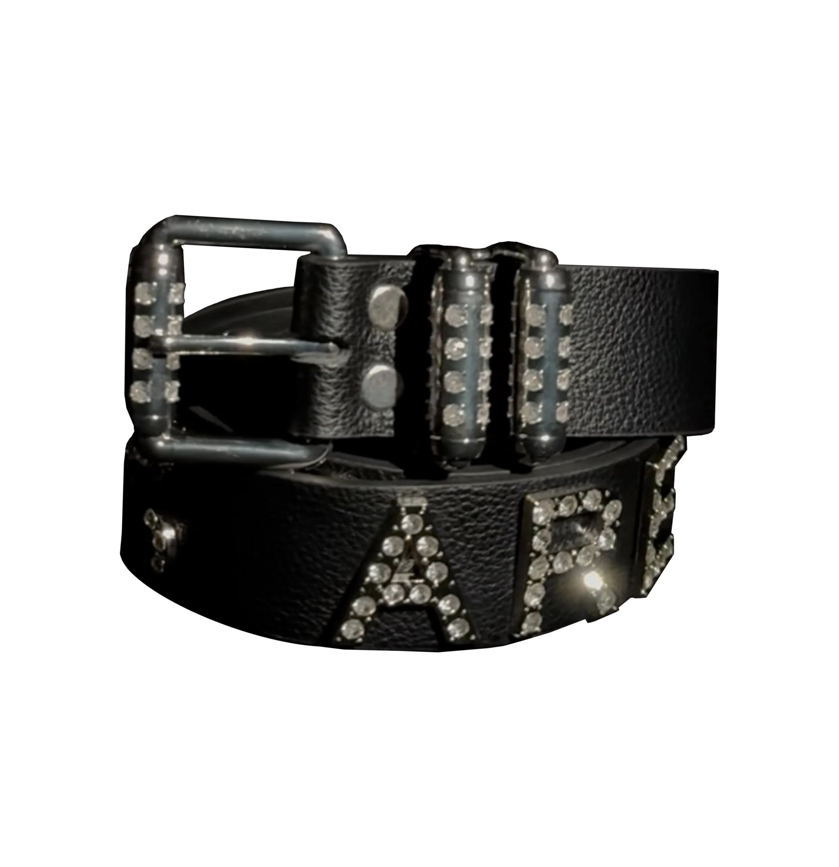 Bottega Desires Matiere de Desires "Rolling Stone" Leather Studded Belt Size ONE SIZE - 1 Preview