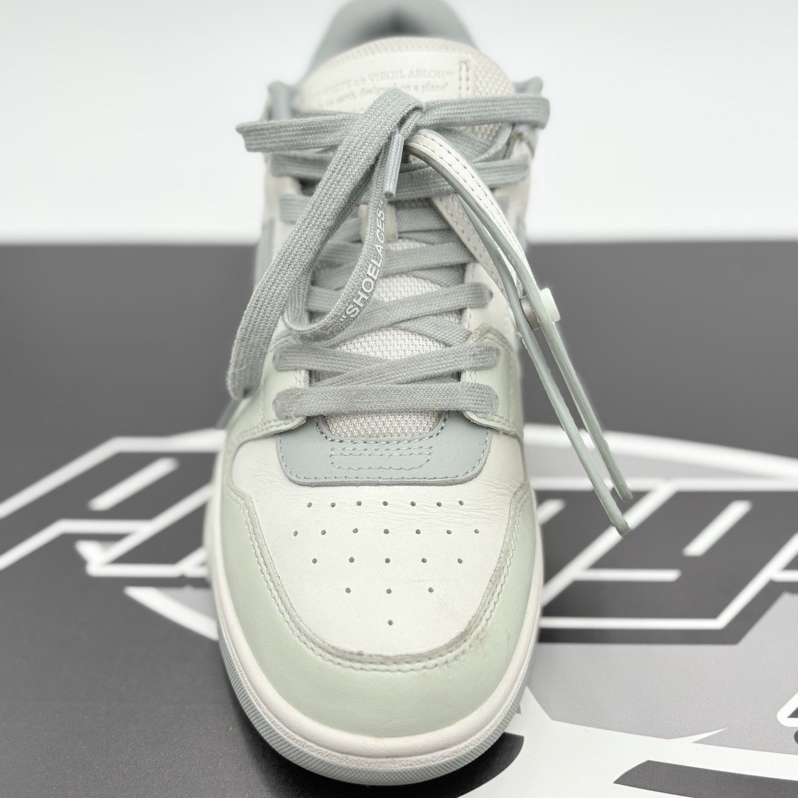 Off-White Off-White Out Of Office ' Mint Grey ' | GREAT CONDITION! Size US 8 / EU 41 - 5 Thumbnail