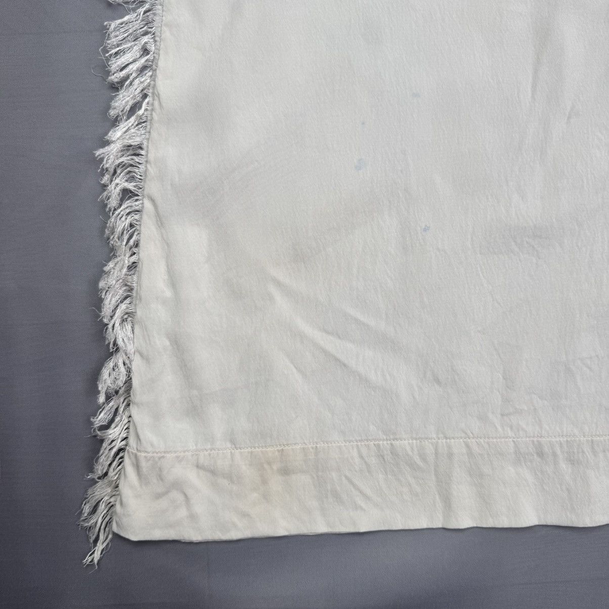 Brunello Cucinelli Brunello Cucinelli Fringe Tank Top Shirt Cream Made In Italy Size S / US 4 / IT 40 - 18 Thumbnail