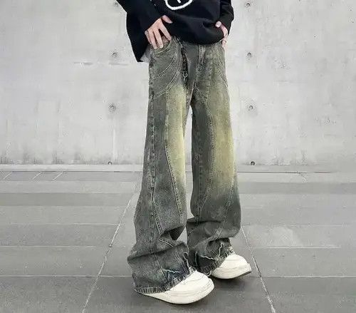 Japanese Brand Hayakawa x Aoba Vintage Flared Wide Leg Jeans Size US 32 / EU 48 - 1 Thumbnail