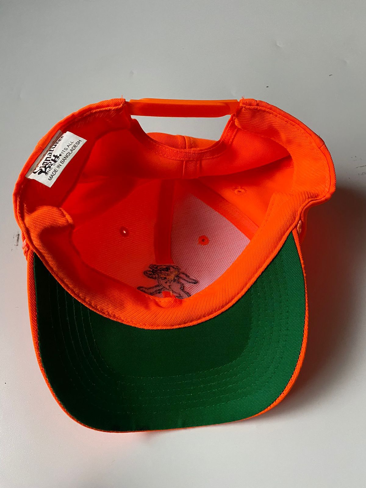 Band Tees × Grateful Dead × Vintage Grateful Dead Snapback Hat Orange Size ONE SIZE - 2 Thumbnail