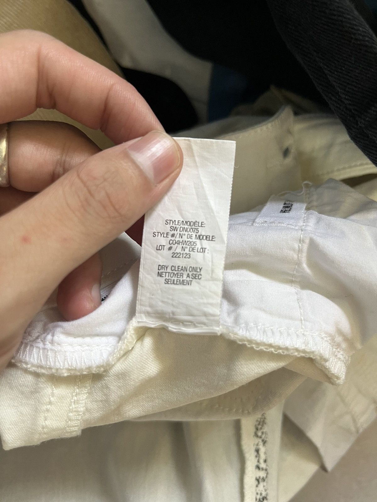 Helmut Lang Helmut Lang Monochrome Skinny Pants Size US 26 / EU 42 - 9 Thumbnail