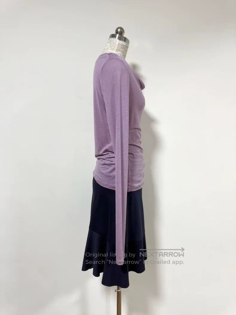 Vivienne Westwood Vivienne Westwood Light purple flounce long-sleeve top Size M / US 6-8 / IT 42-44 - 4 Thumbnail