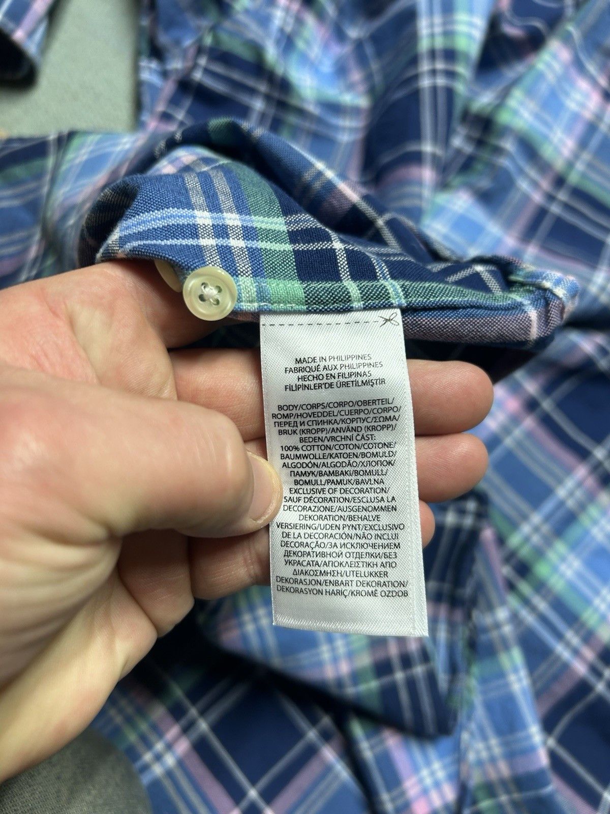 Ralph Lauren Ralph Lauren classic fit dress shirt plaid button cotton XL Size US XL / EU 56 / 4 - 6 Thumbnail