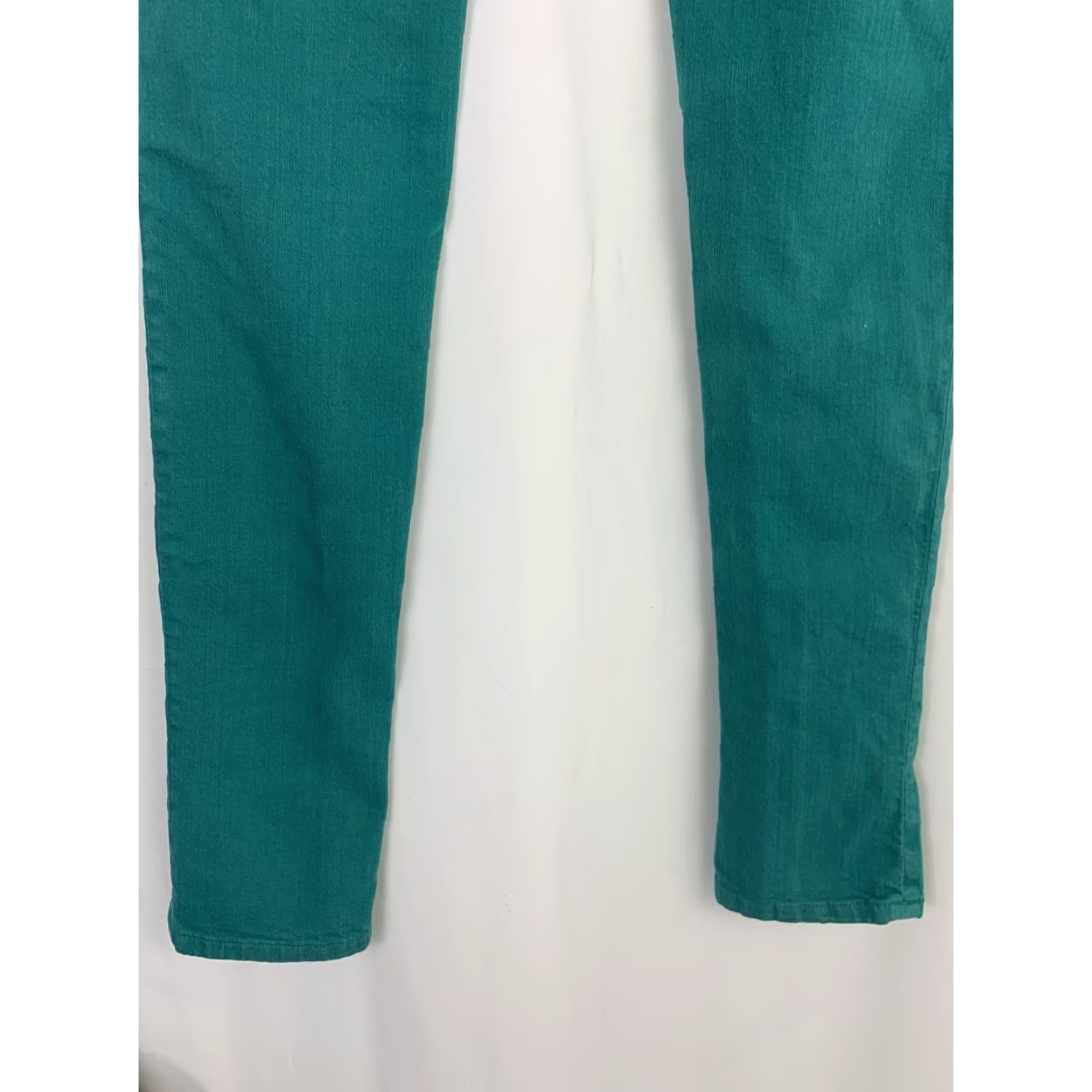 Vintage Joes Jeans Womens Jeans Chelsea Skinny 28x33 Stretch Jade Green 27 28in Inseam 33 Cotton Blend Denim Green Size 28" / US 6 / IT 42 - 7 Thumbnail