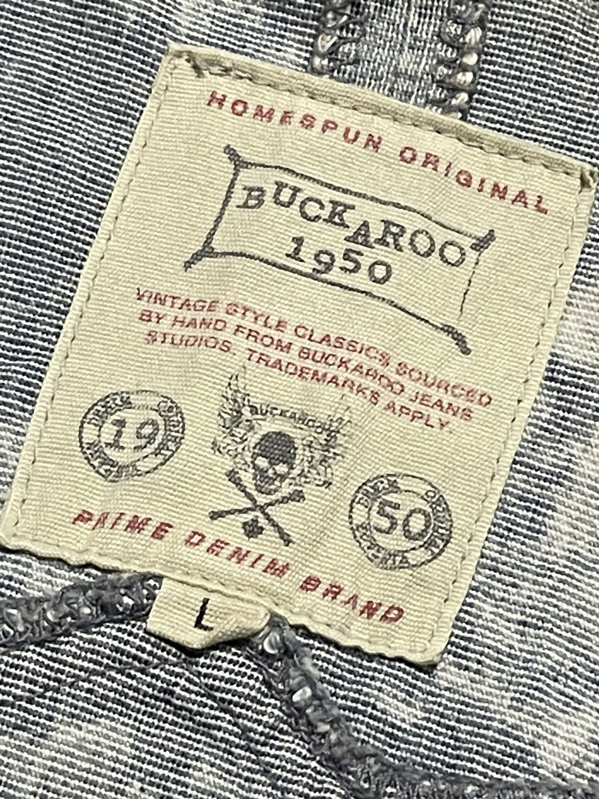 If Six Was Nine VINTAGE Y2K BUCKAROO long sleeve shirt with a rare pattern Size US M / EU 48-50 / 2 - 11 Thumbnail