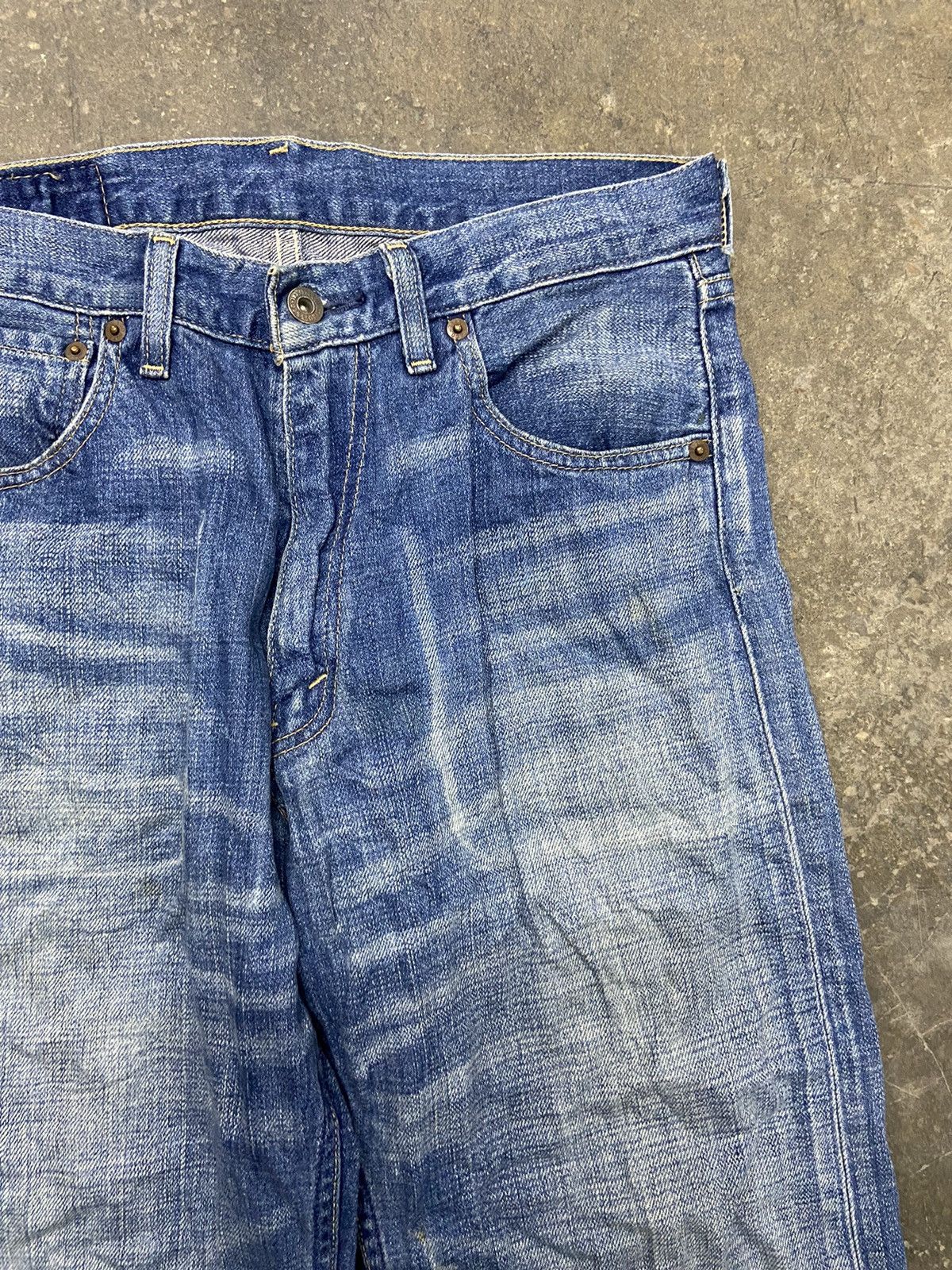 Levi's 🔥 Vintage Levis 503 jeans stoned wash distressed Size US 30 / EU 46 - 2 Thumbnail